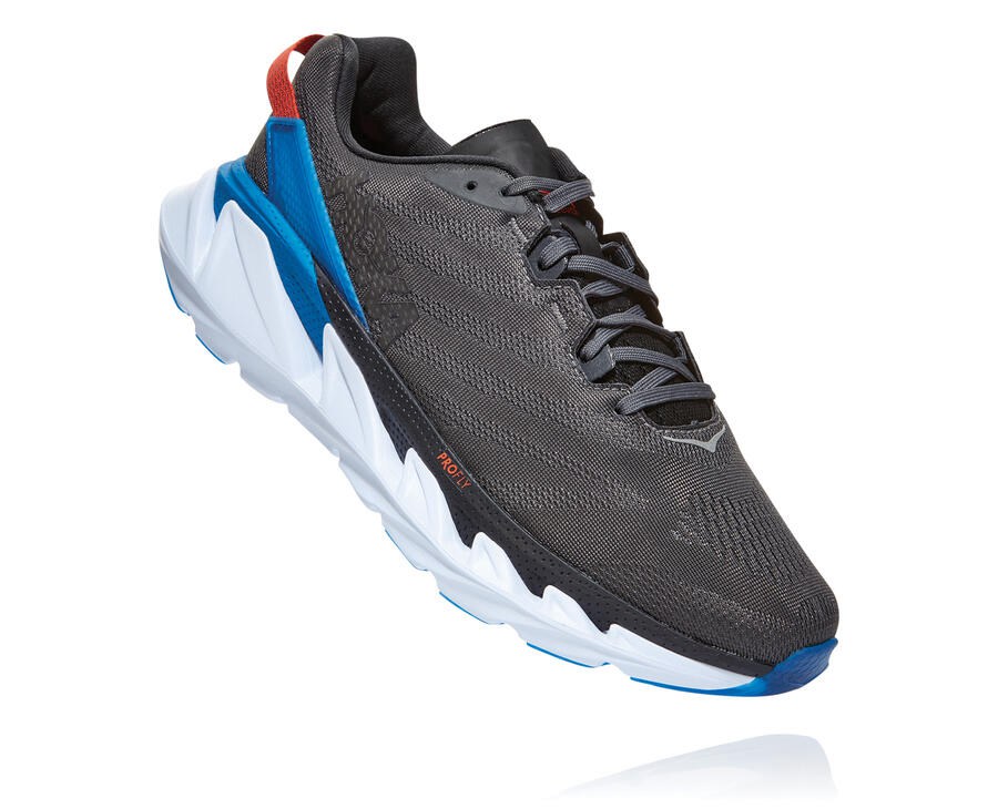 Hoka One One Elevon 2 - Men Running Shoes - Grey,Australia PEA-943512